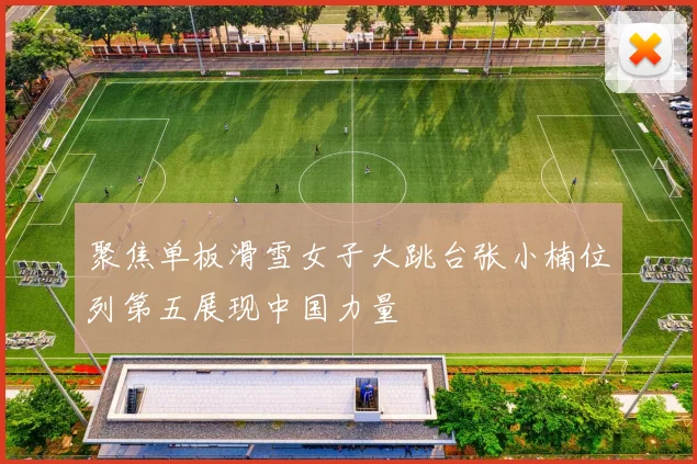 聚焦单板滑雪女子大跳台张小楠位列第五展现中国力量